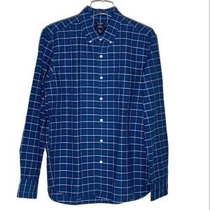 J Crew Flex Oxford Slim Fit Button Down Shirt Size Large